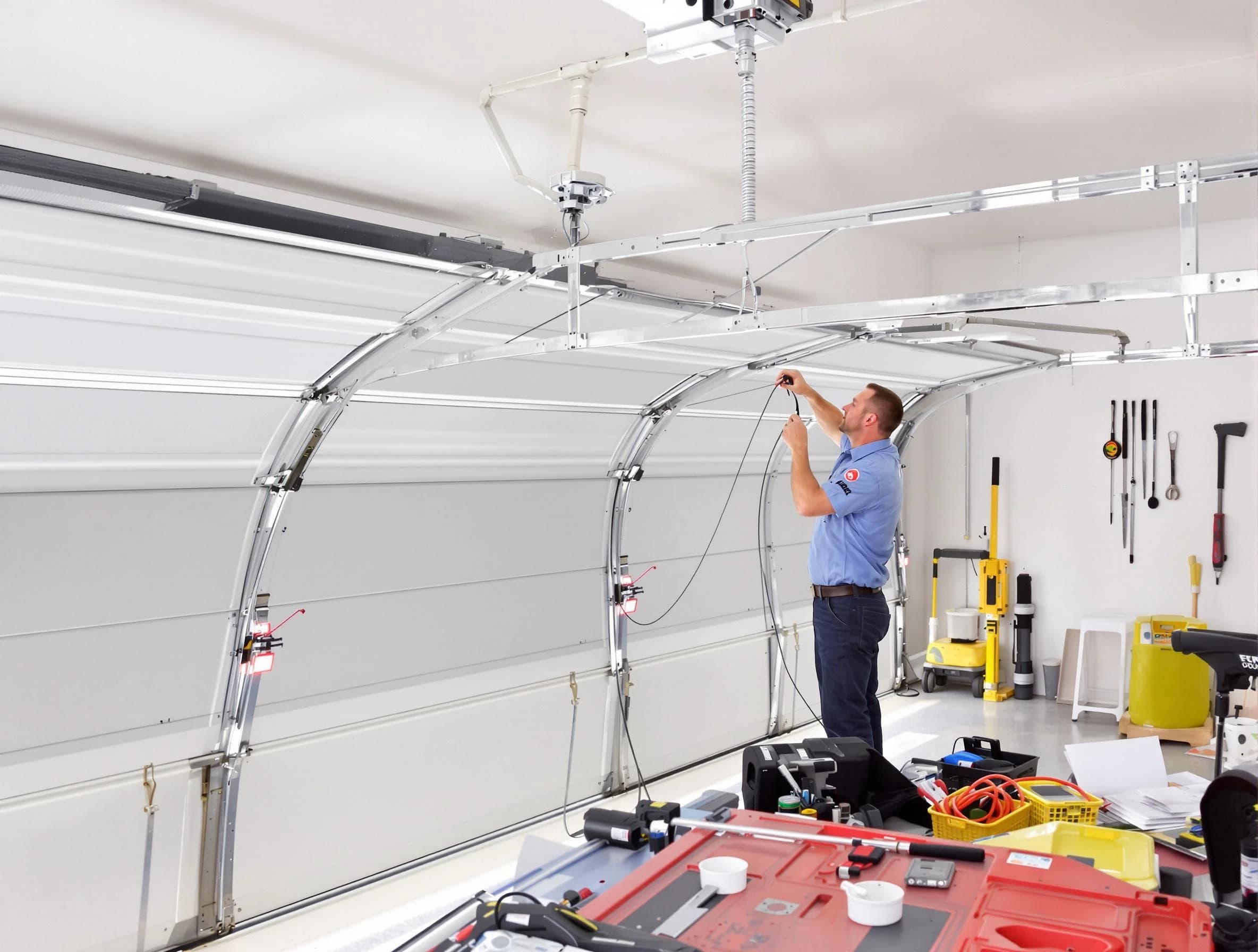 Garage door cable repair service by Spotsylvania Courthouse Garage Door Repair in Spotsylvania Courthouse