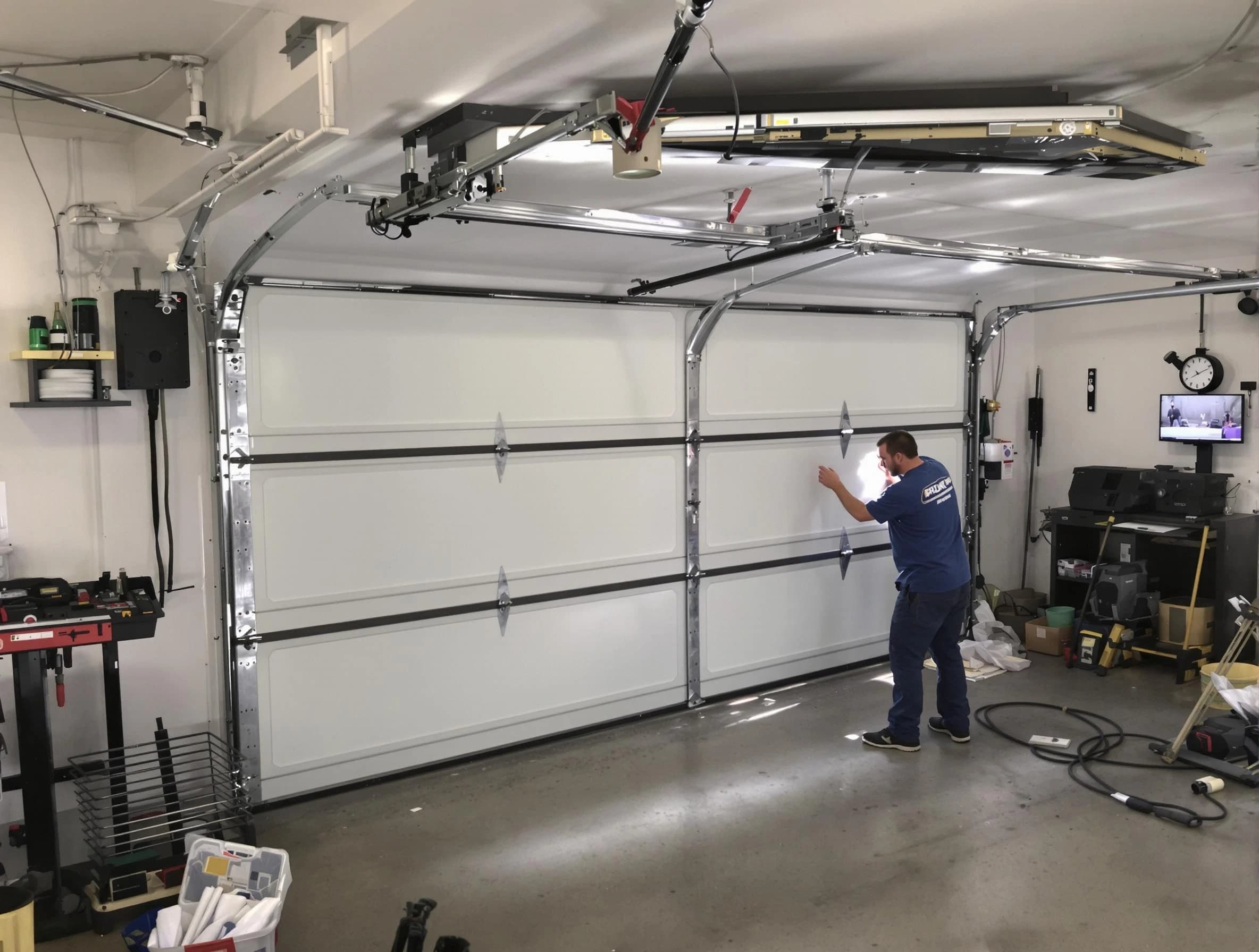 Professional garage door repair service by Spotsylvania Courthouse Garage Door Repair in Spotsylvania Courthouse