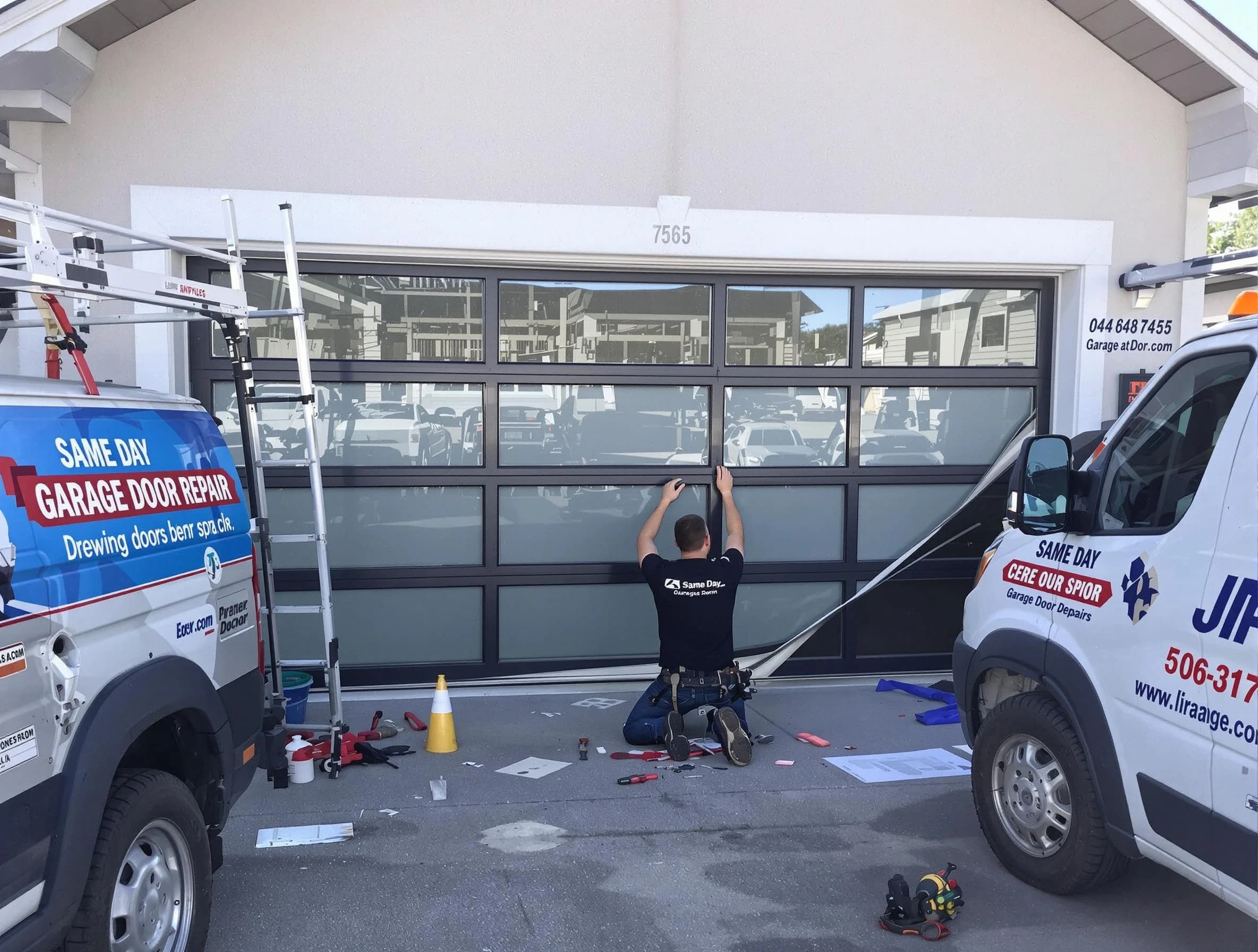 Spotsylvania Courthouse Garage Door Repair providing same-day garage door repair in Spotsylvania Courthouse