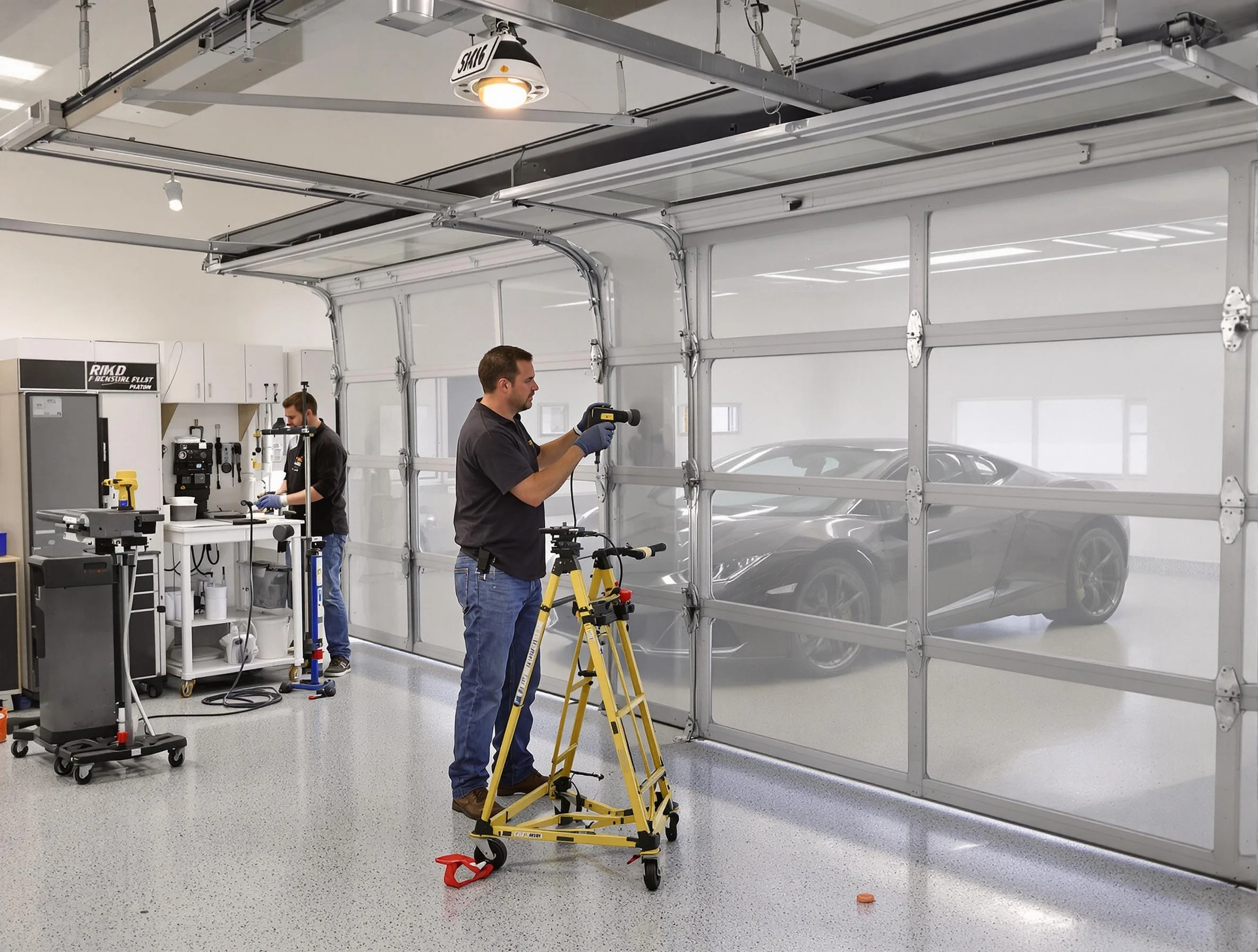 Garage Door Dents Repair in Spotsylvania Courthouse