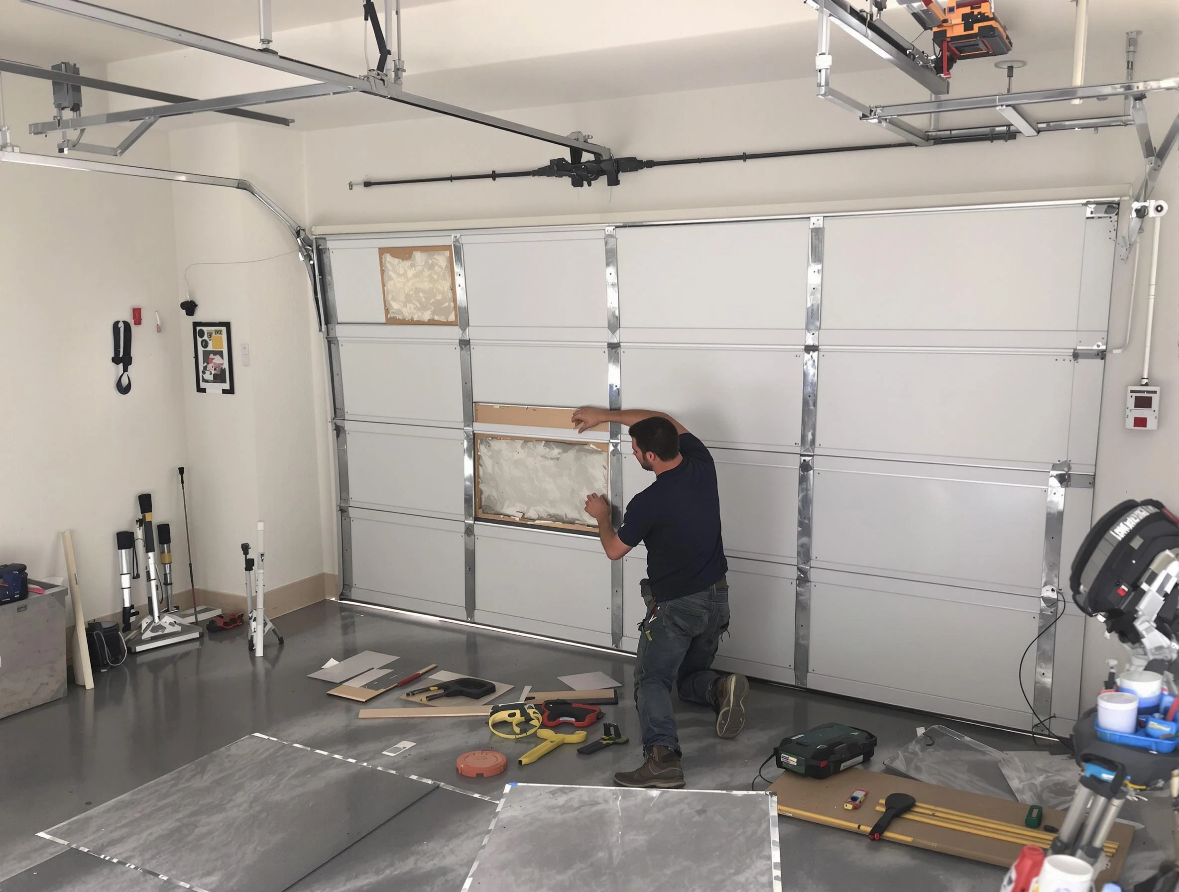 Garage Door Panel Repair in Spotsylvania Courthouse