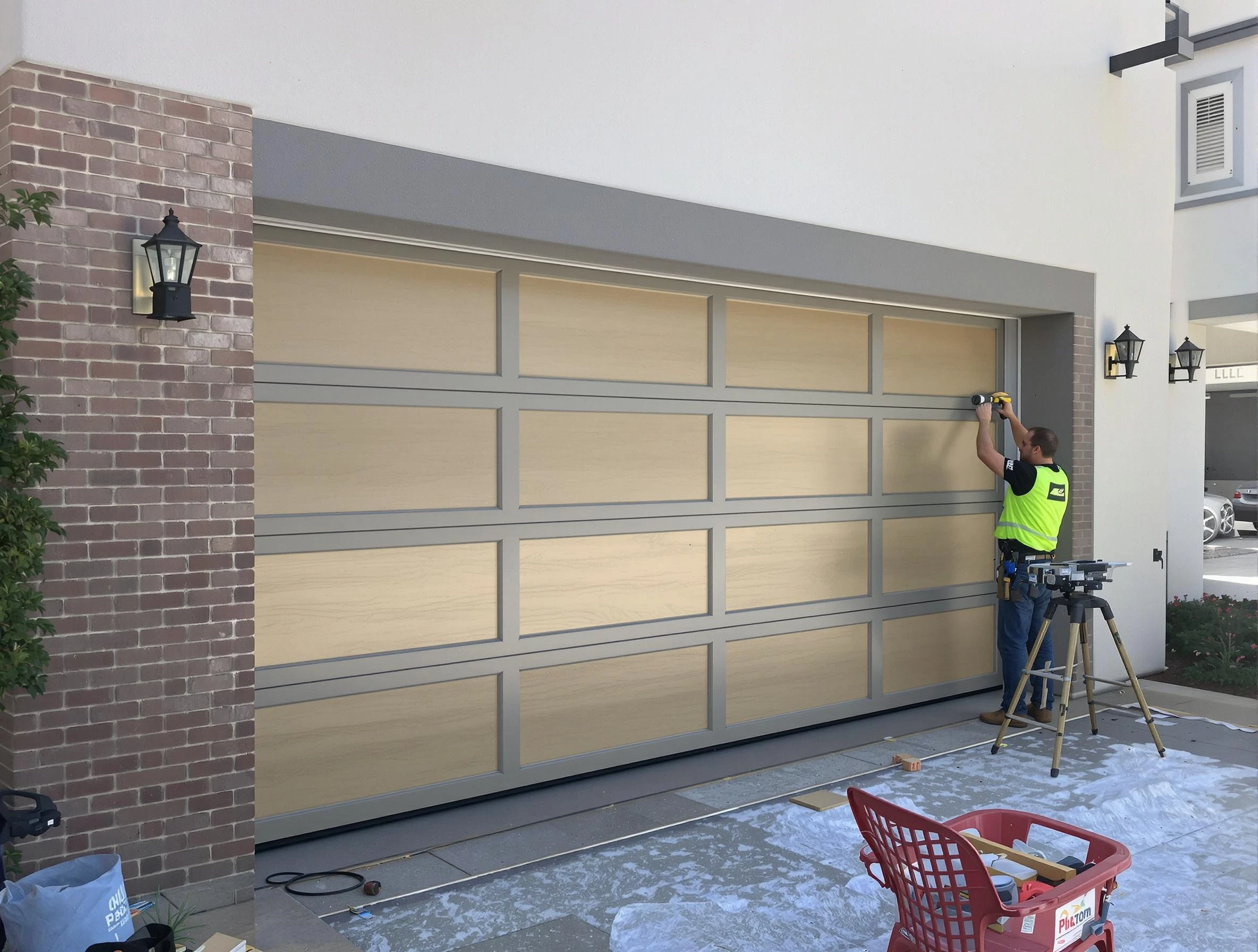 Garage door replacement service by Spotsylvania Courthouse Garage Door Repair in Spotsylvania Courthouse